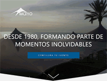 Tablet Screenshot of maho.es